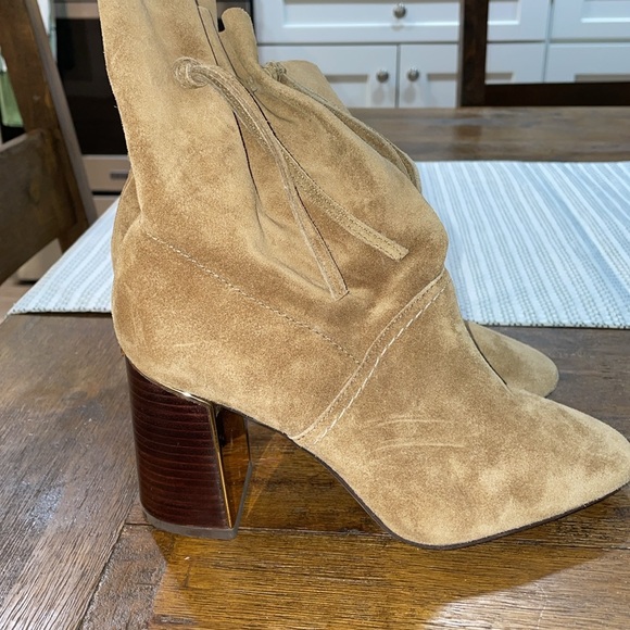Tory Burch Suede Ankle Boots - Picture 6 of 10